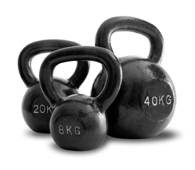 load of kettlebell